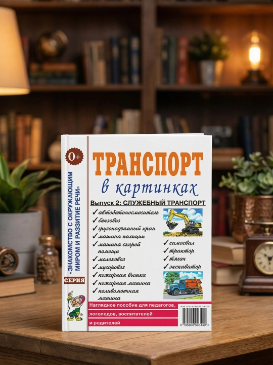 Transport rasmlarda. 2-son: xizmat transporti. Koʻrgazmali qoʻllanma