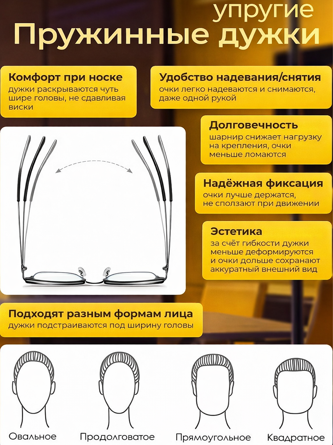 Очки для компьютера с защитой от синего света — антибликовые, для работы и комфорта