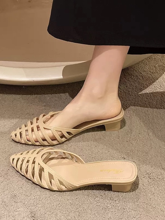 Ayollar tuflisi Ofis va uy uchun past poshnali
