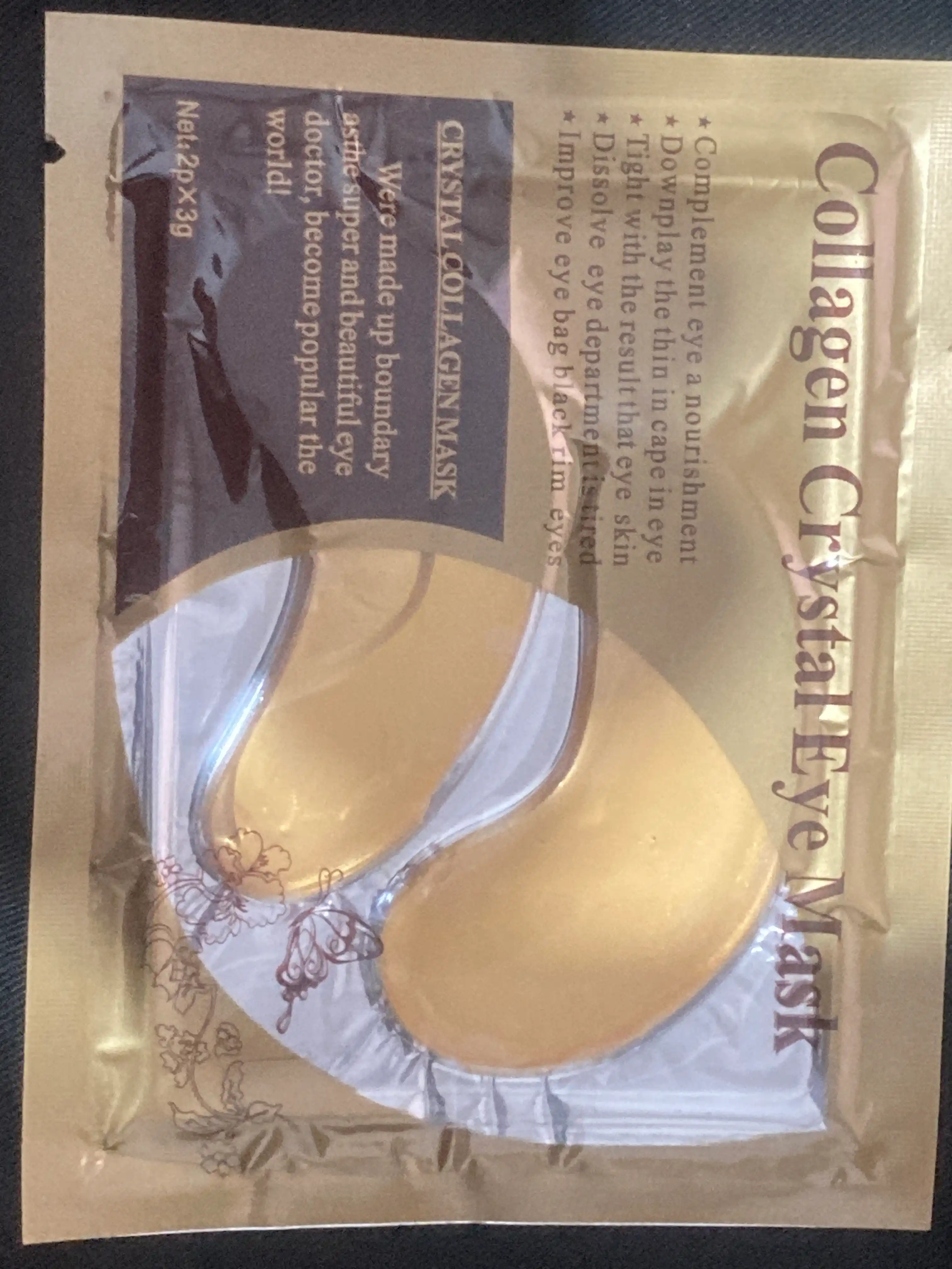 Patchilar ko'z uchun Collagen Crystal Eye Mask gidrogel, kollagen, 2 dona