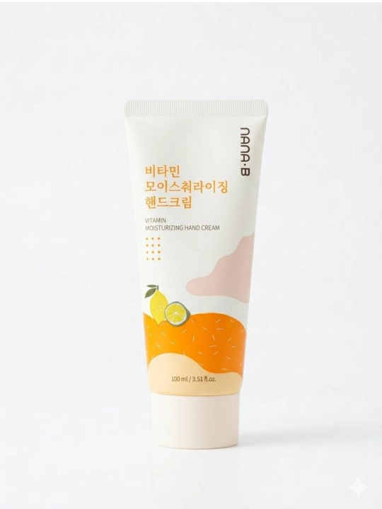 Nana-B qo'l uchun orginal koreyskiy, namlantiruvchi, vitaminga boy krem - 