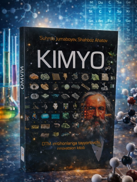 “Kimyo” — DTM imtihonlariga tayyorlovchi innovatsion kitob - 