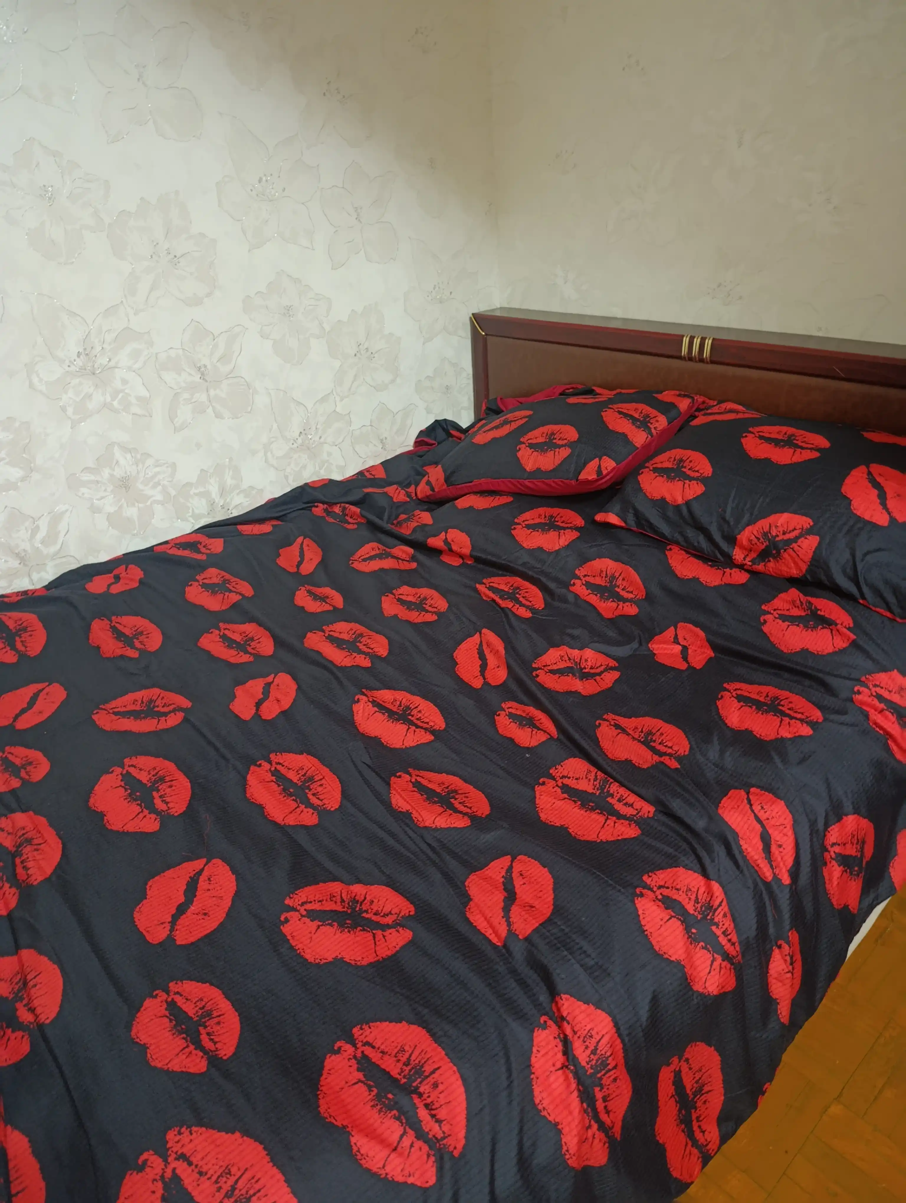 Ikki kishilik choyshab to'plami, Dantela, Jatka, Muslin mato, 100% paxta, gippoallergenniy