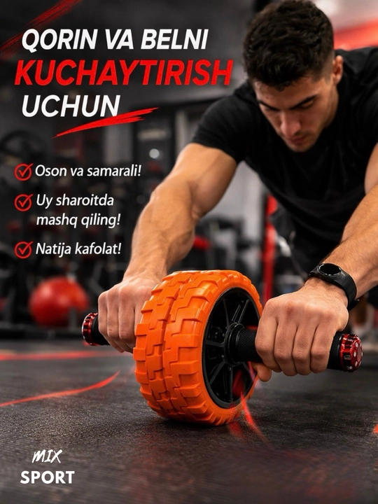 Press uchun samarali trenajor, press rolik - 