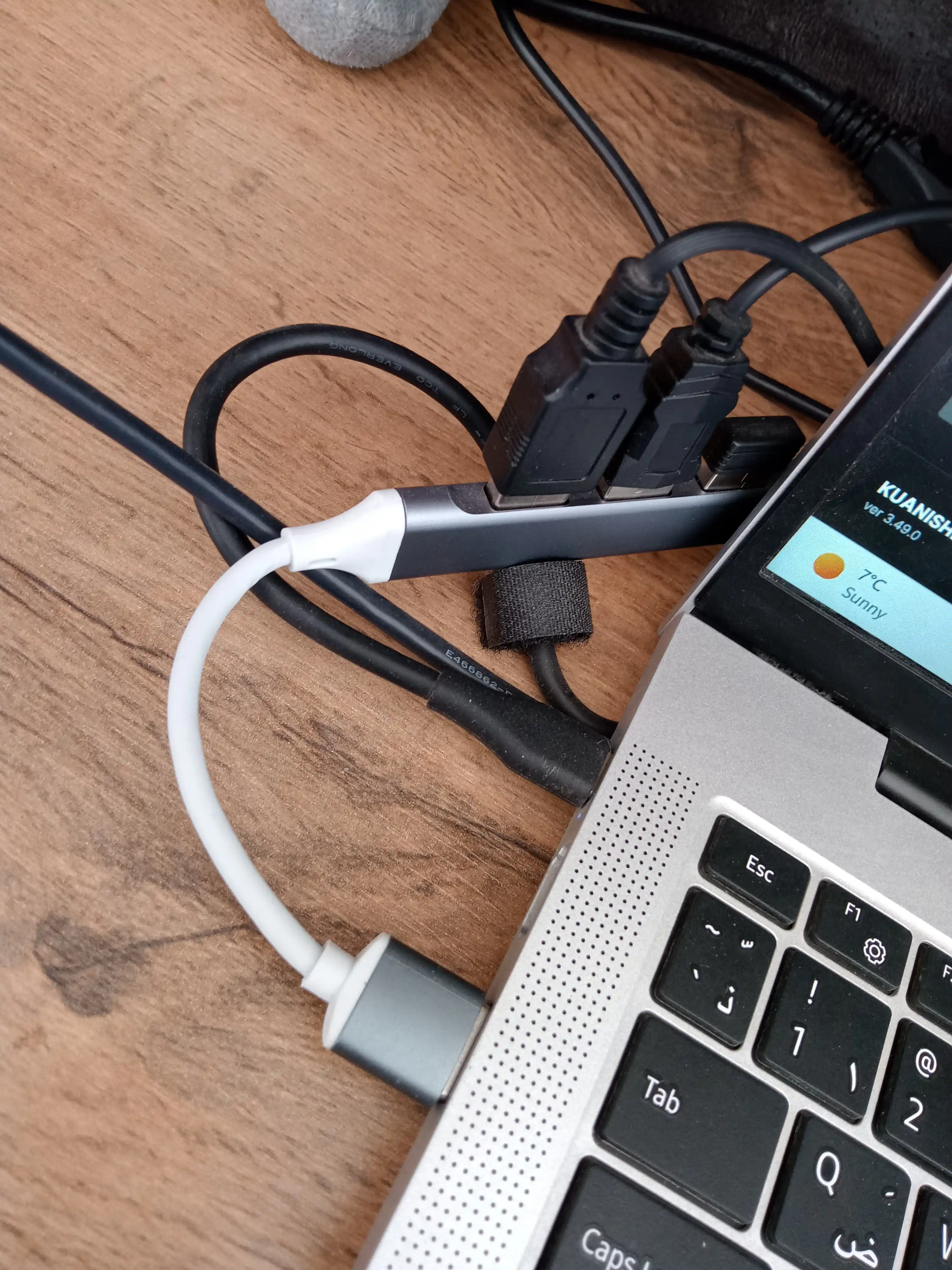 USB-Hub, с 4 портами, для высокоскоростной передачи данных