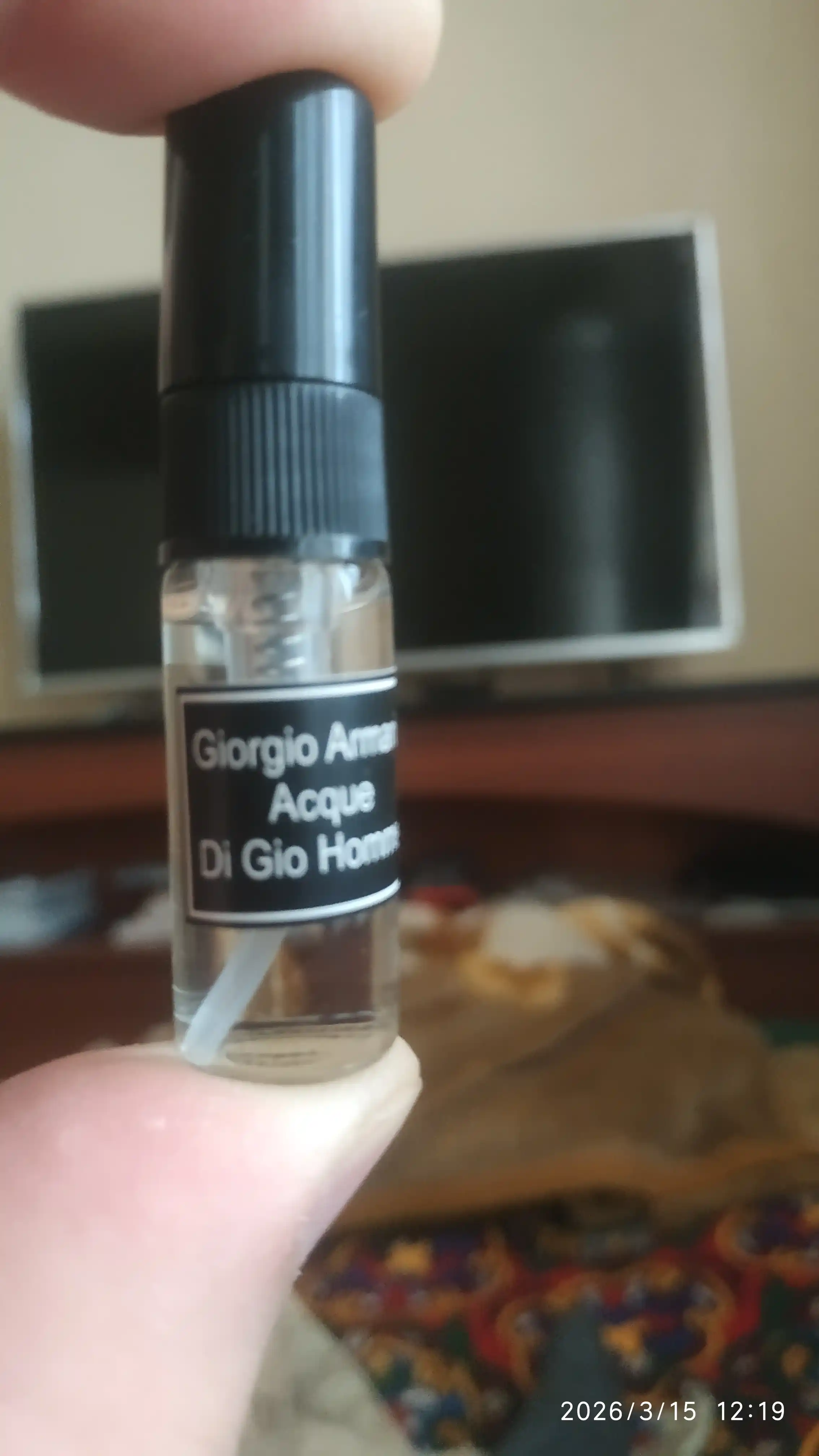 Духи для мужчин, Giorgio Armani Aqua di Gio Homme распив духи для мужчин