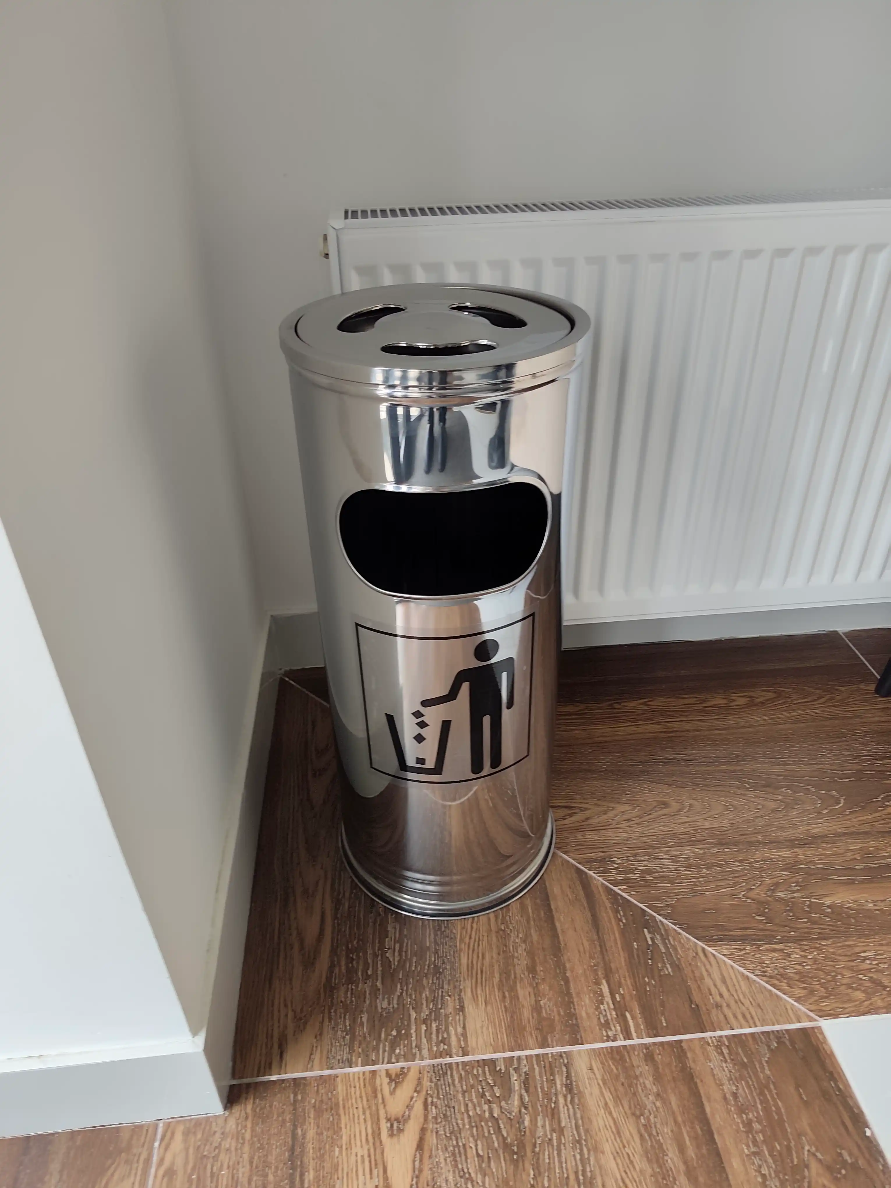 Uy va ofis uchun chiqindi chelagi, idishi Axlat qutisi, ofis uchun metall va plastmassa