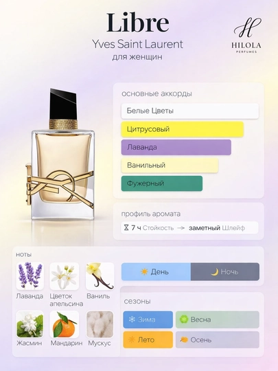 Ayollar atiri Libre Yves Saint Laurent — Ayollar atiri, mini format / probnik (3 - 30 ml)