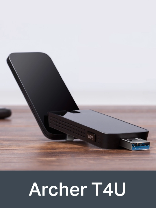 Беспроводной USB-адаптер TP-LINK Archer T4U, AC1300 - 