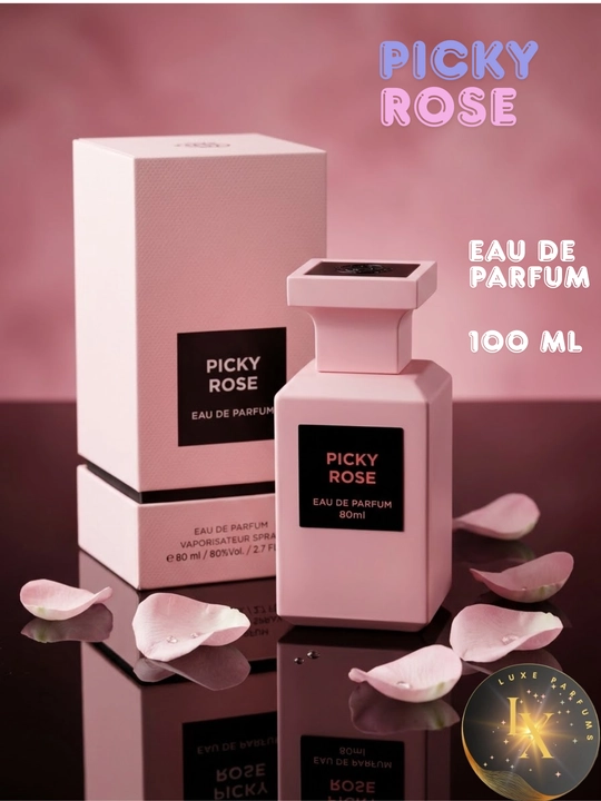 Picky Rose – женские духи с нежным сочетанием розы и ванили, стойкий аромат - 