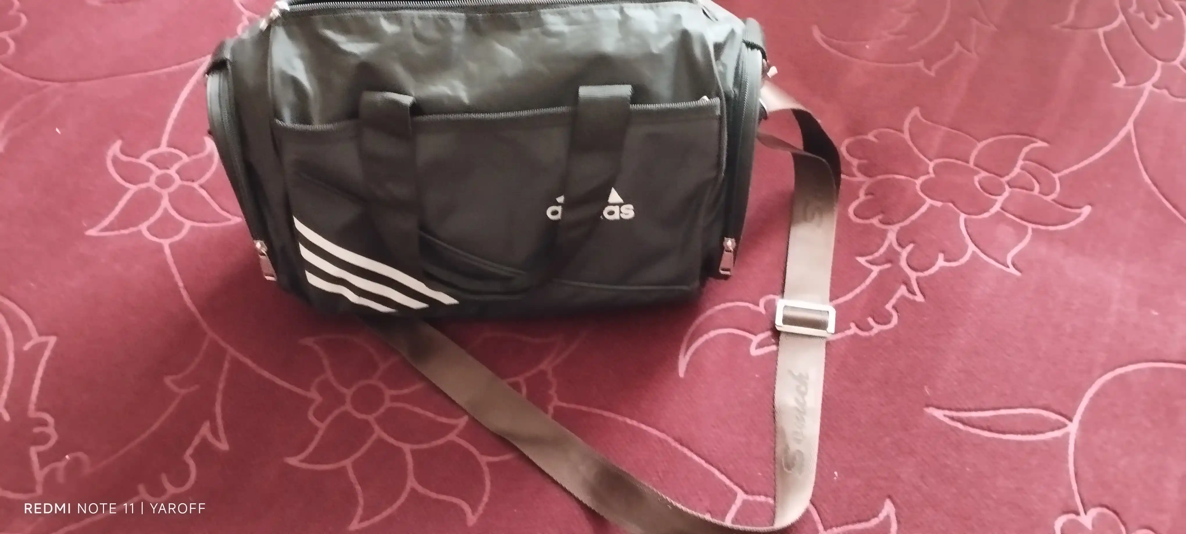 Erkaklar va ayollar uchun Adidas sport sumkasi, yo‘l sumkasi va sport zali sumkasi