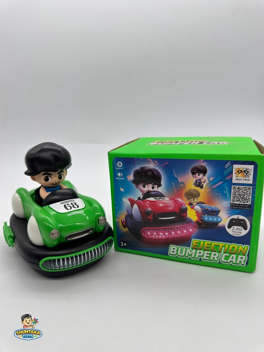 Bumper car pult bo'shqaruvli, qiziqarli to‘qnashuv o‘yini!