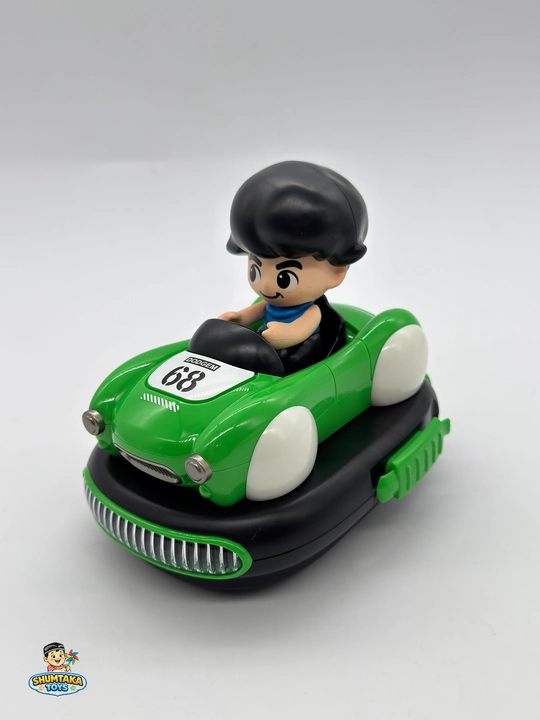 Bumper car pult bo'shqaruvli, qiziqarli to‘qnashuv o‘yini!
