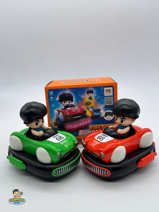Bumper car pult bo'shqaruvli, qiziqarli to‘qnashuv o‘yini!