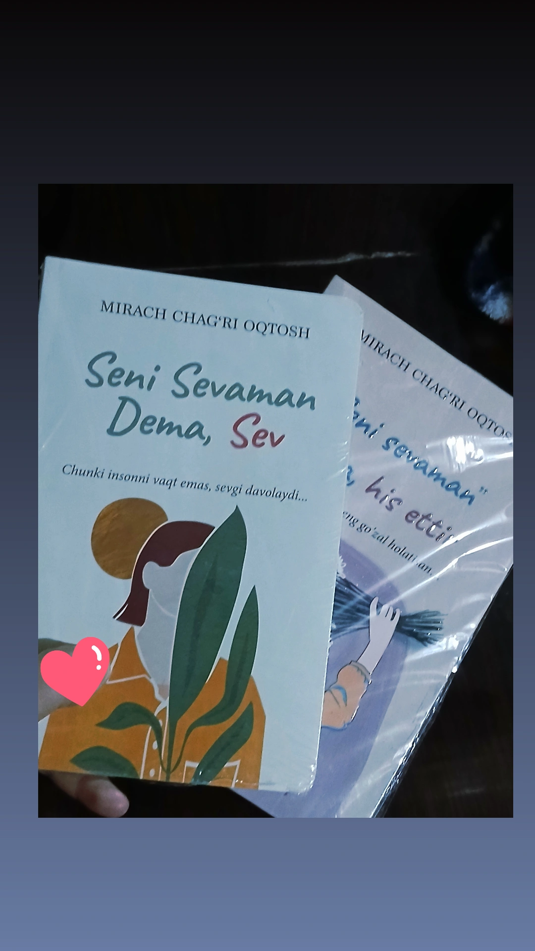 “Seni sevaman dema, His ettir” Mirach Chag‘ri Oqtosh — So‘zlardan kuchliroq tuyg‘ular bor