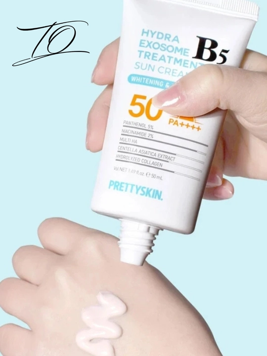 Pretty Skin Hydra B5 Sun Cream SPF 50 namlantiruvchi quyoshdan himoya qiluvchi krem