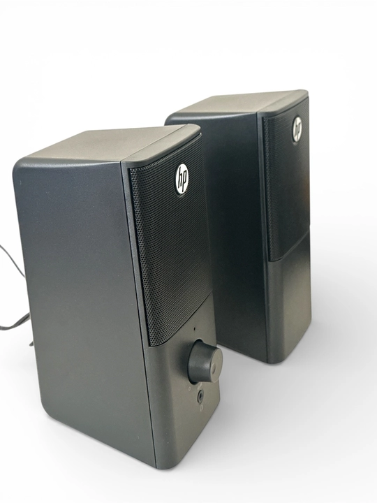 HP DHS-2101 Multimedia Karnaylari 12W Stereo Ovoz AUX va Naushnik Chiqishi Kompyuter uchun