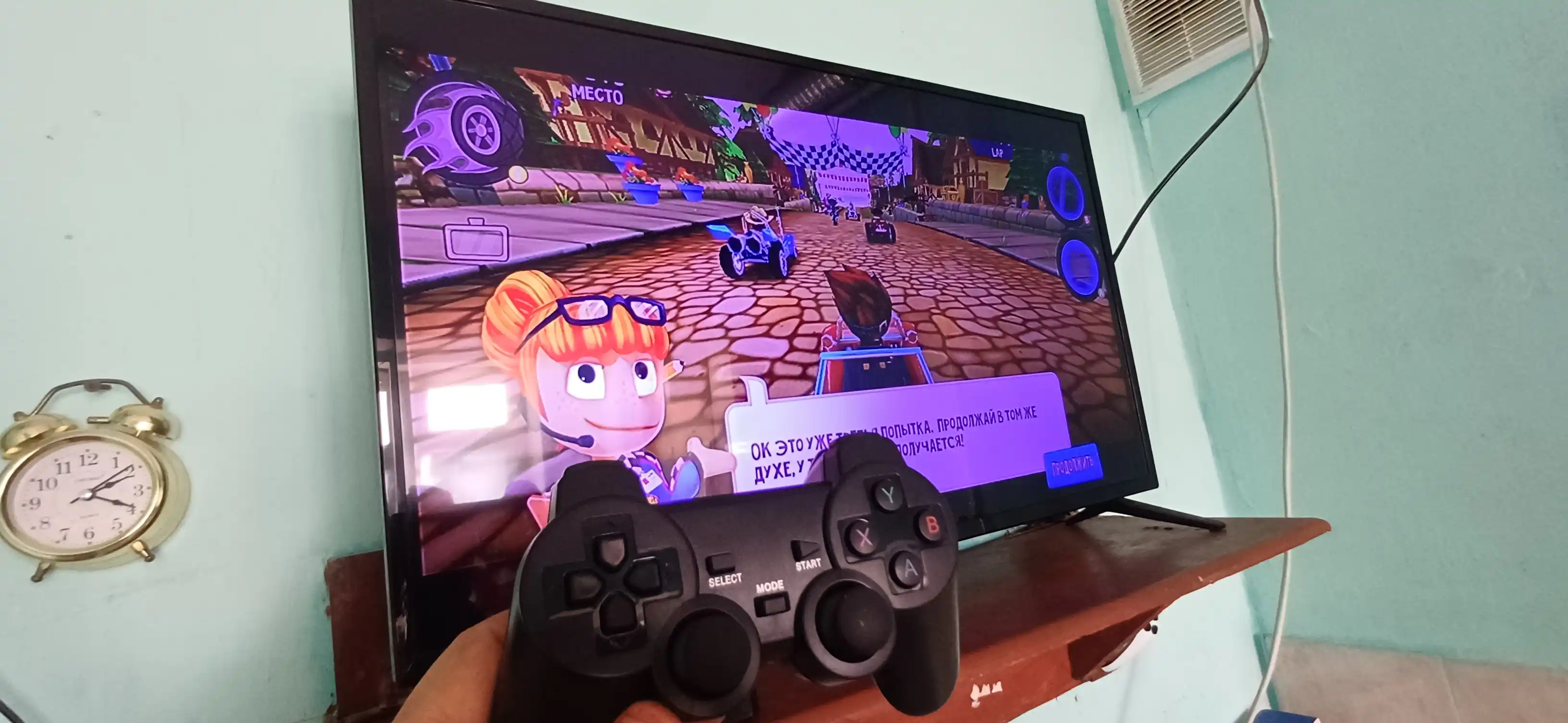Simsiz gamepad joystick PC, Android TV Box, Game Stick Lite uchun