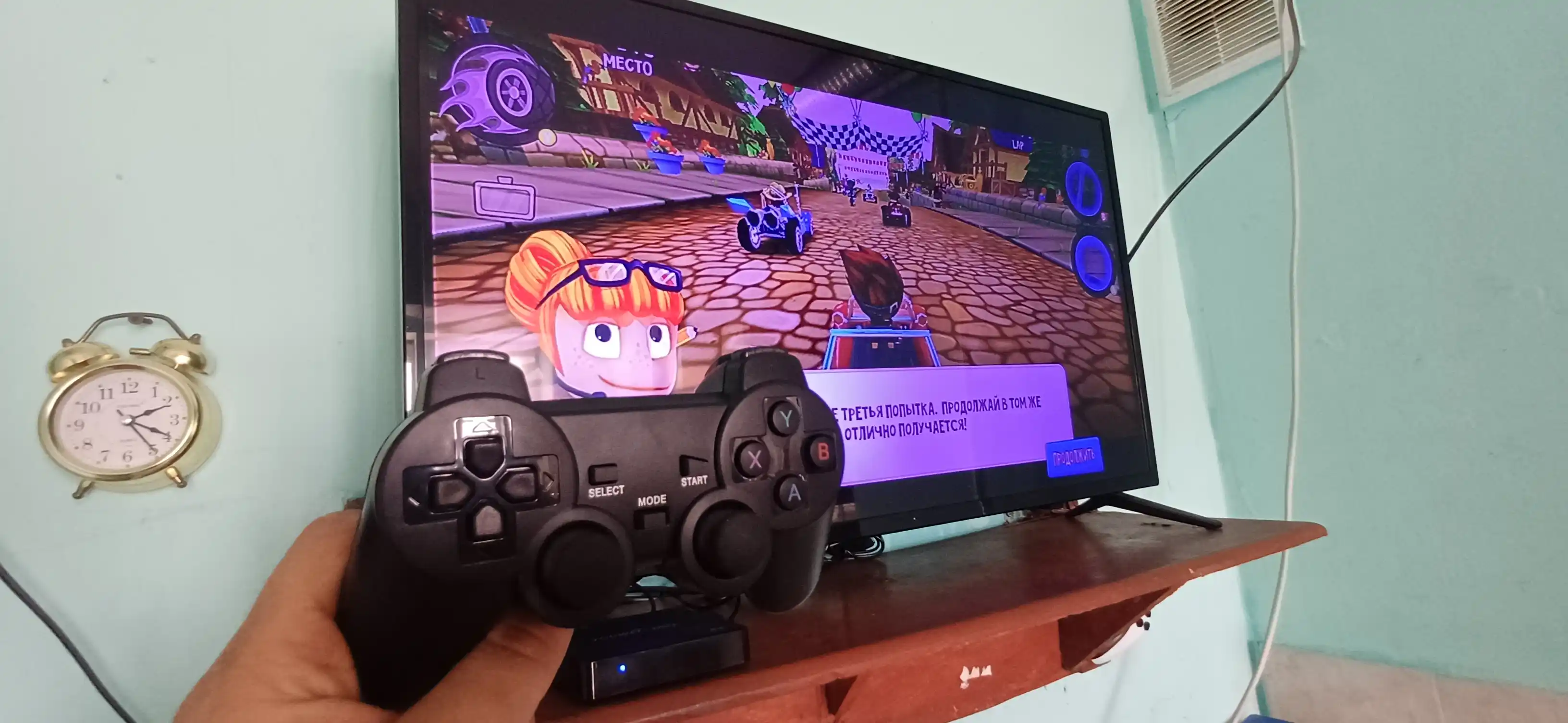 Simsiz gamepad joystick PC, Android TV Box, Game Stick Lite uchun