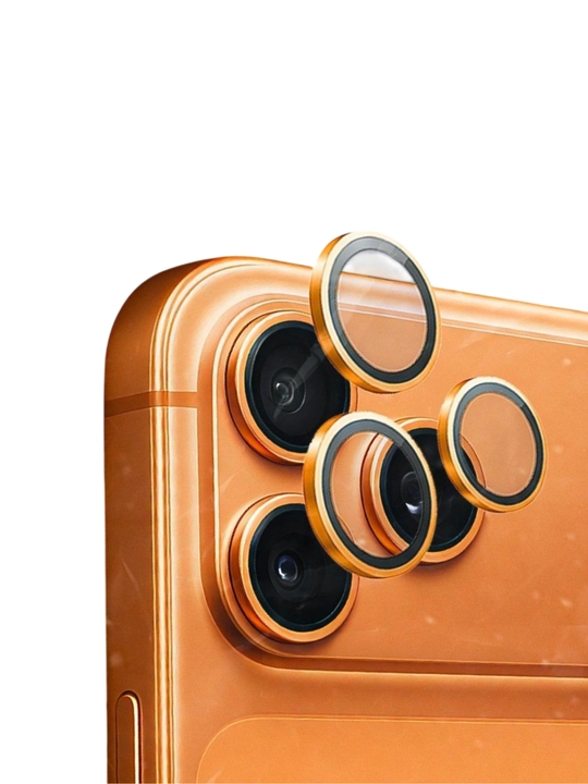 IPhone 13Pro, 14, 14 Pro, 15, 15 Pro, 16, 16 Pro, 17, 17 Pro kamerasi uchun himoya oynasi