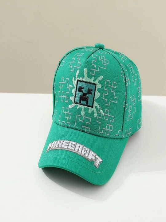 Кепка детская Minecraft для мальчиков и девочек, бейсболка летняя - 