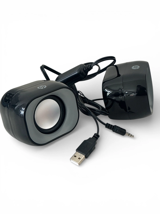 HP DHS-2111 multimedia kolonkalari 6W, stereo ovoz, USB va AUX ulash kompyuter uchun
