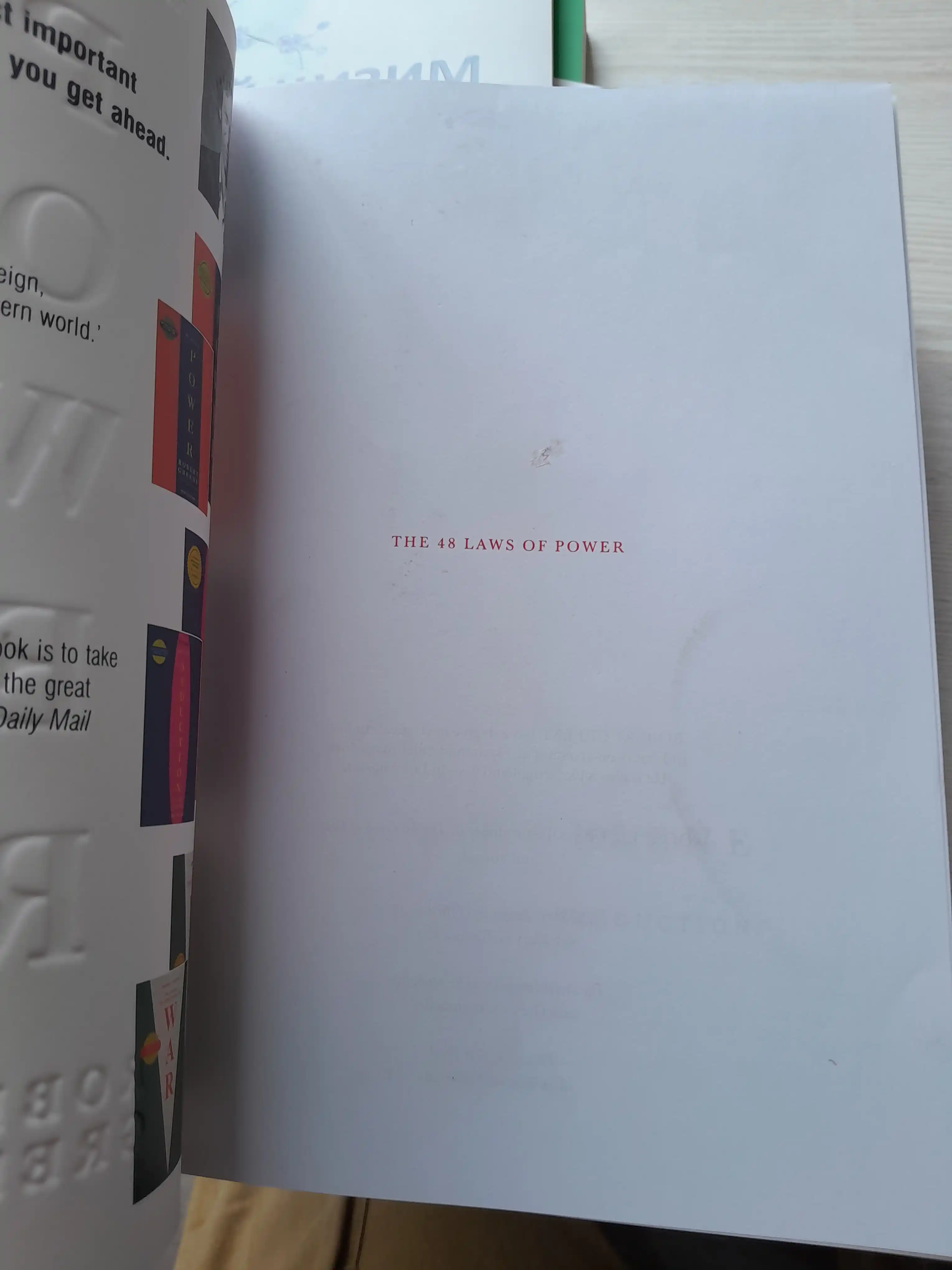 The 48 Laws Of Power, Robert Greene