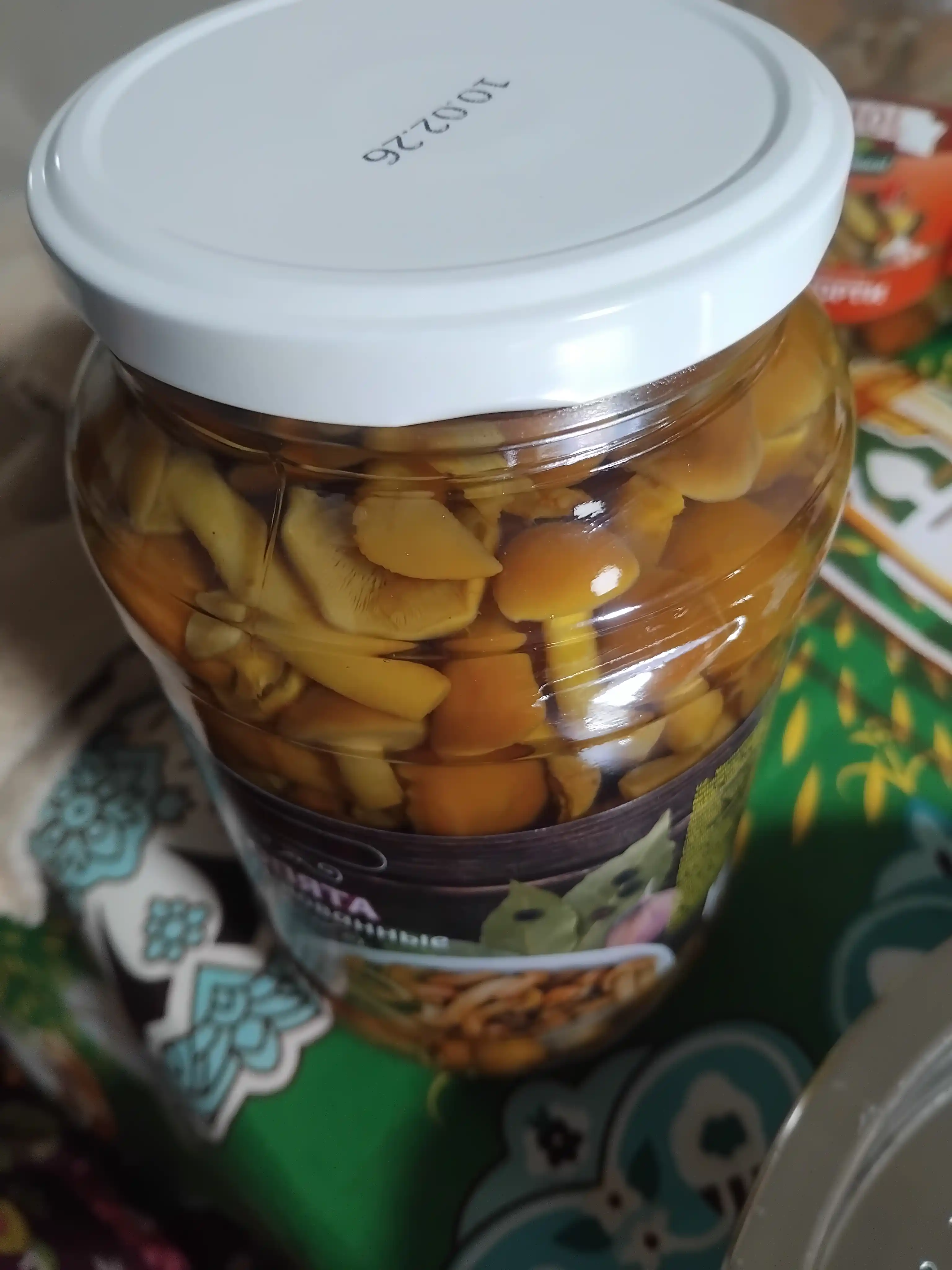 FOODMAXX marinadlangan opyata qo‘ziqorinlari 1000 ml