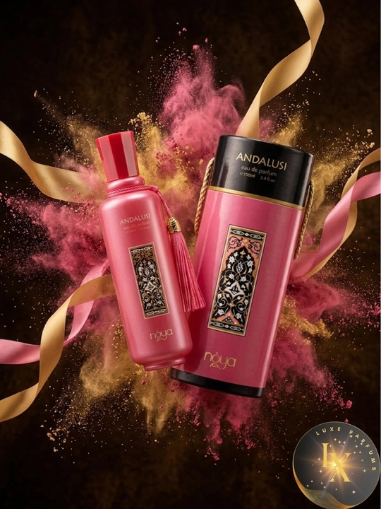 Andalusi Pink и Andalusi Blue, 100 мл, унисекс сладко-фруктовый, цветочно-белый аромат - 