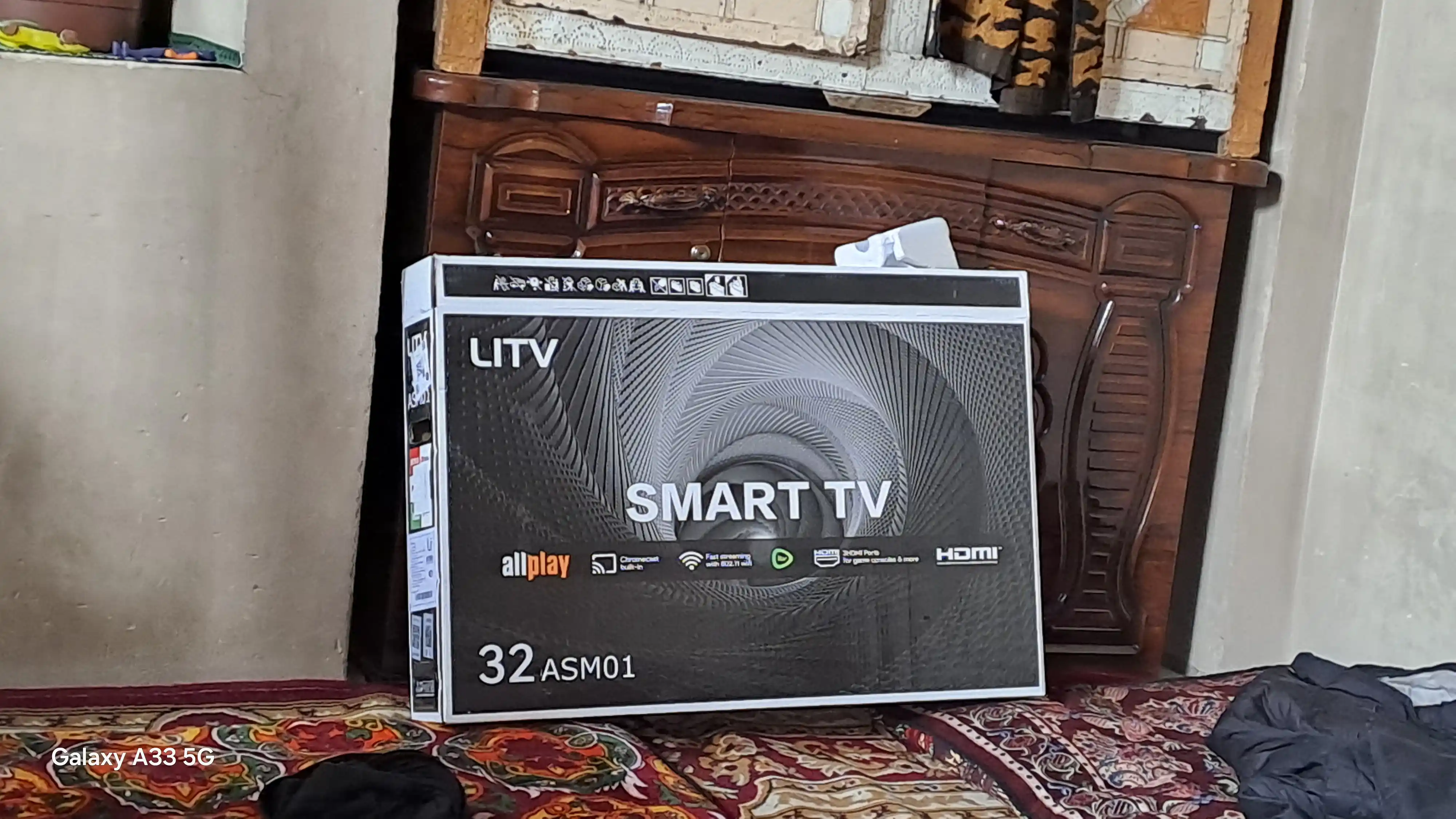 Телевизор Android 14 Smart TV, 32, 40, 43, 55, HD, Full HD