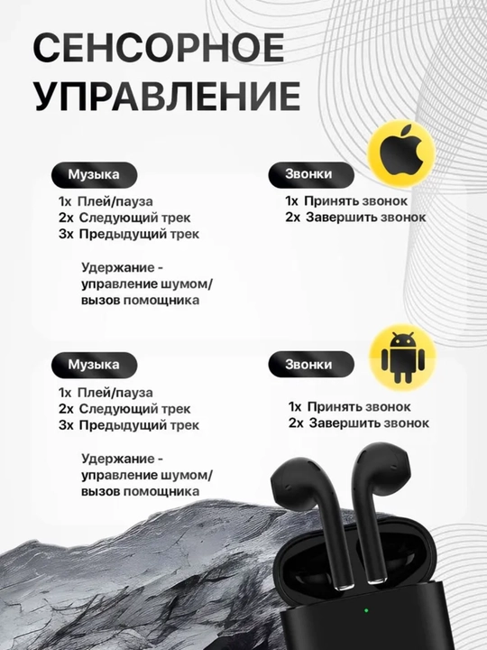 AirPots 2 - новая уровень наслаждения музыкой беспроводные наушники
