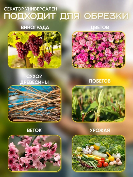 Садовые секаторы, садовые ножницы и ручные инструменты
