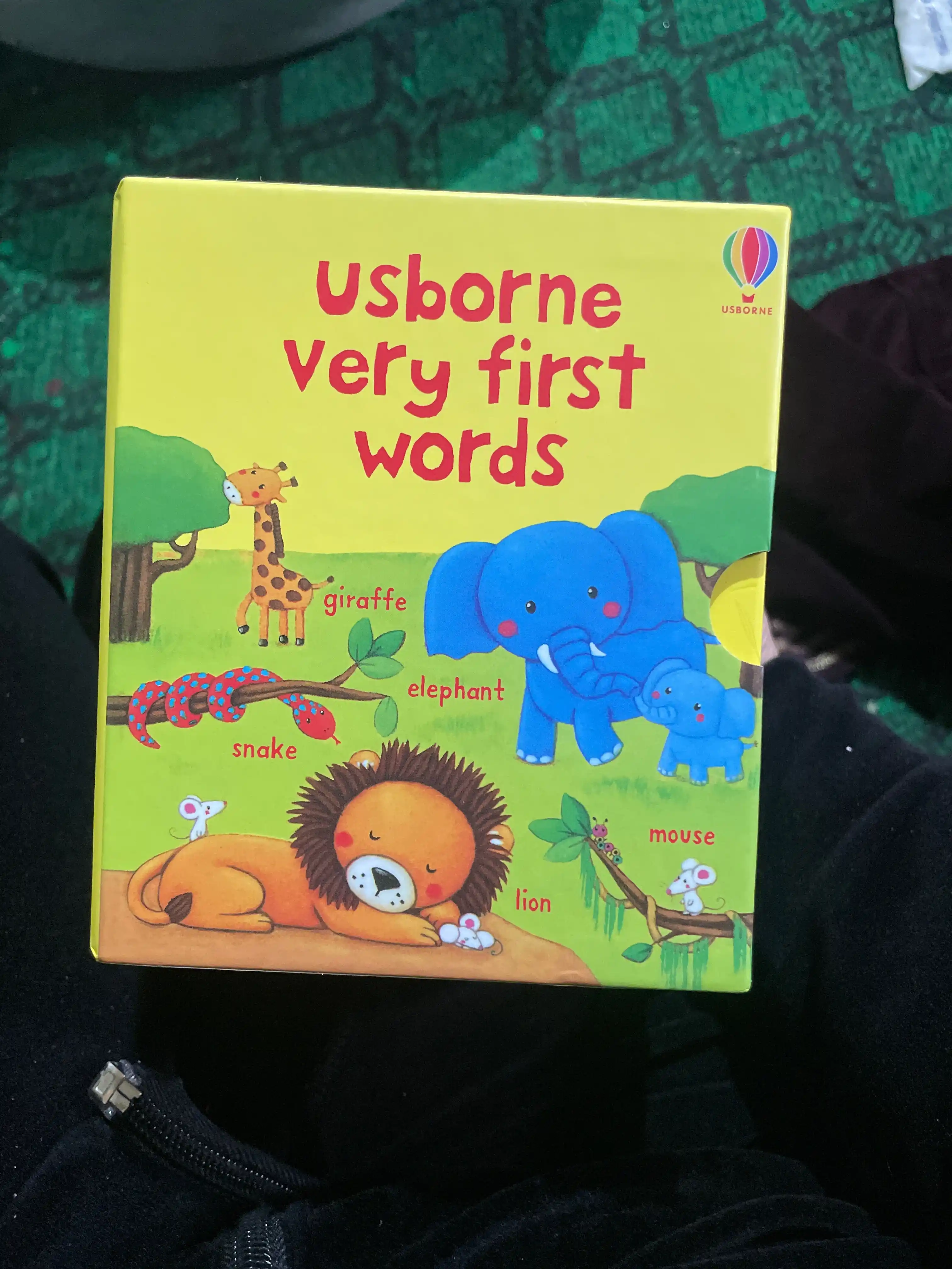 Ingiliz tilini o'rgatish uchun Usborne kitobi, qattiq muqovali bolalar kitoblari, 10 dona