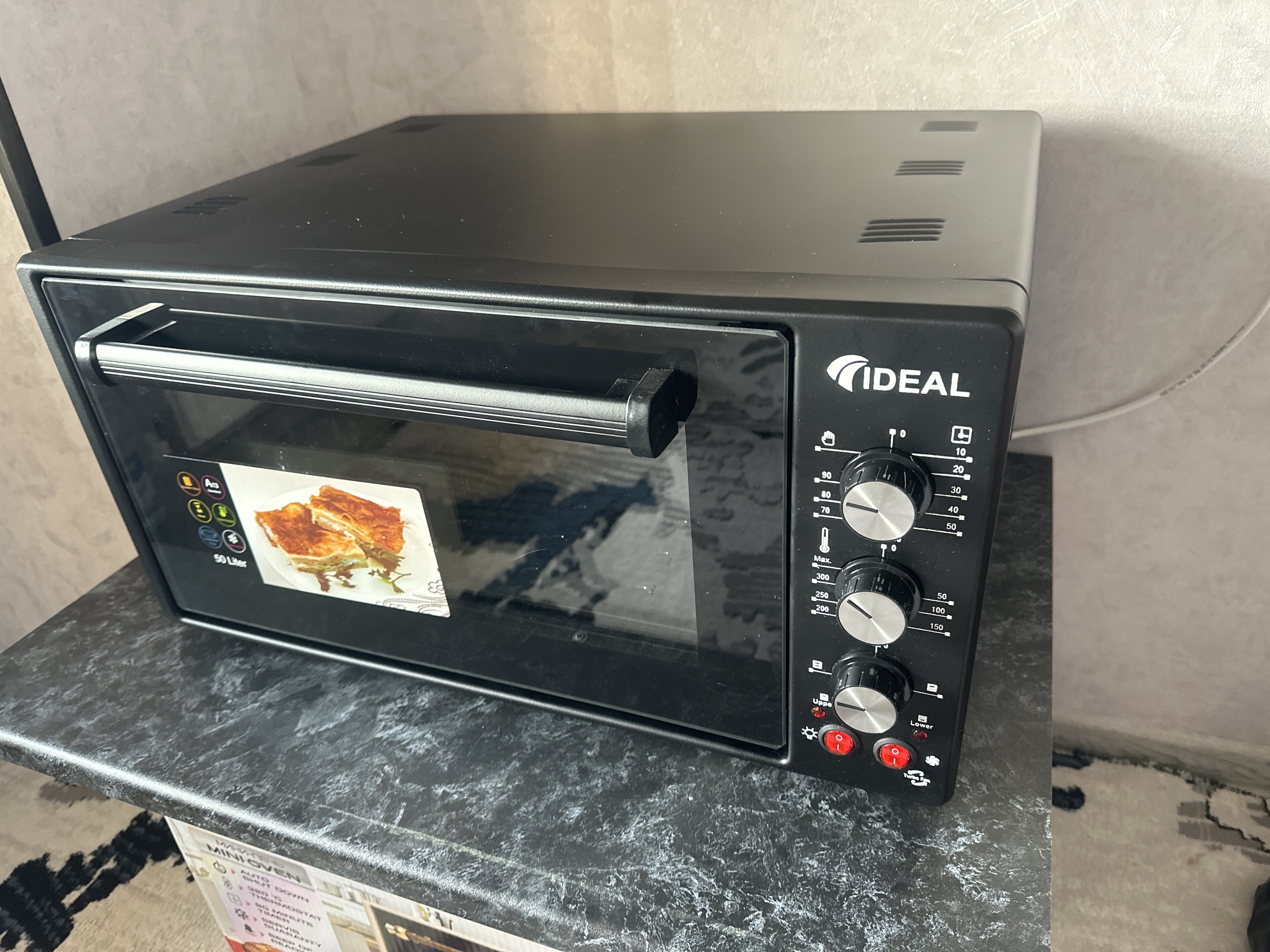 Mini pech Ideal M5002, pech hajmi 50 litr, turbo motor