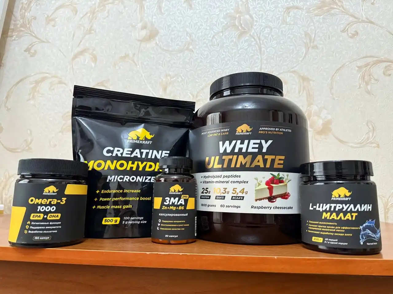 Протеин с пептидами Whey Ultimate Primekraft, 1800 г, 60 порций