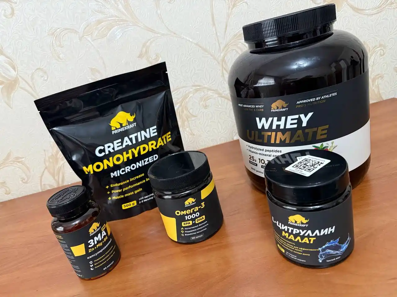 Протеин с пептидами Whey Ultimate Primekraft, 1800 г, 60 порций
