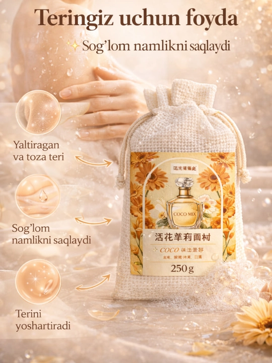 Machalkali yoqimli hidli sovun, 250 g – gul hidli tana sovuni
