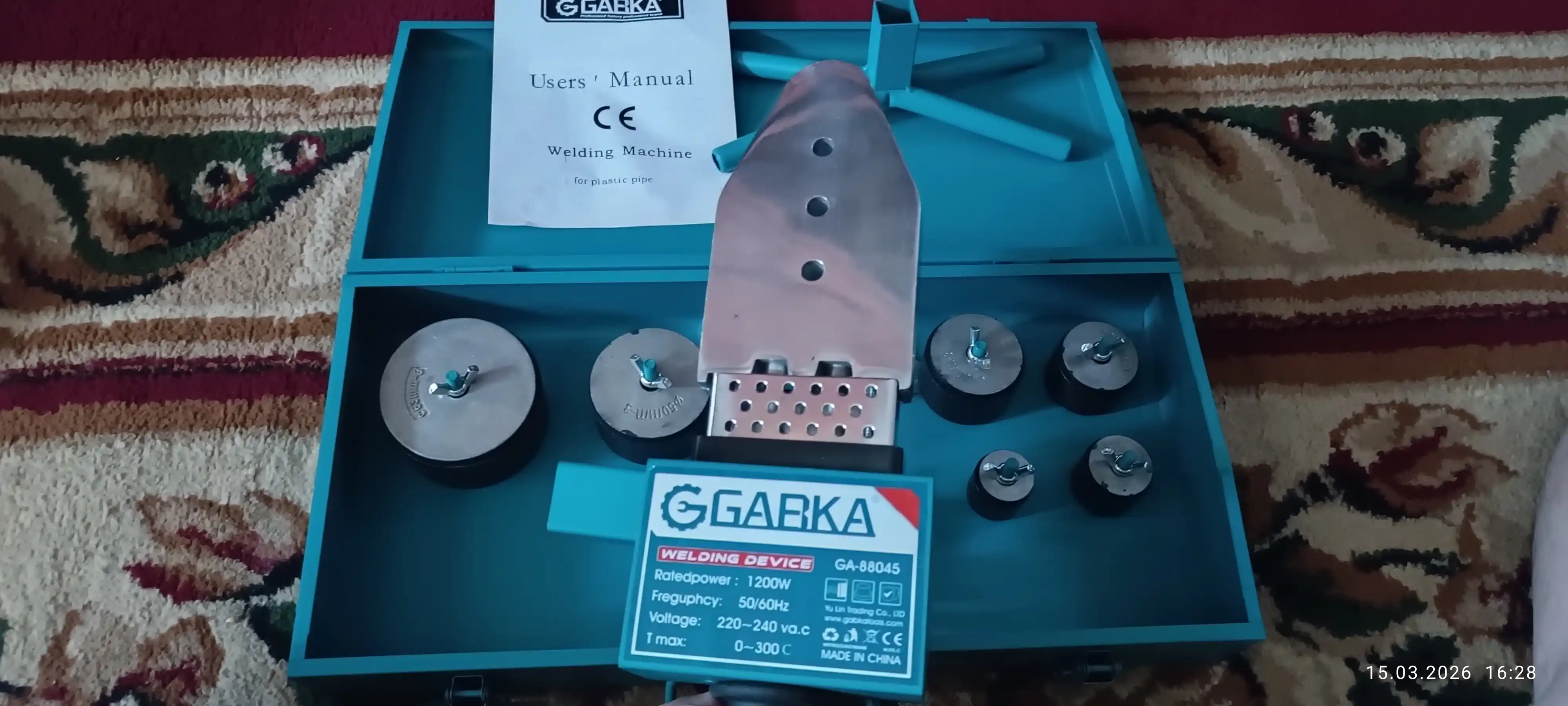 Santexnik dazmol, saqlash uchun g‘ilof