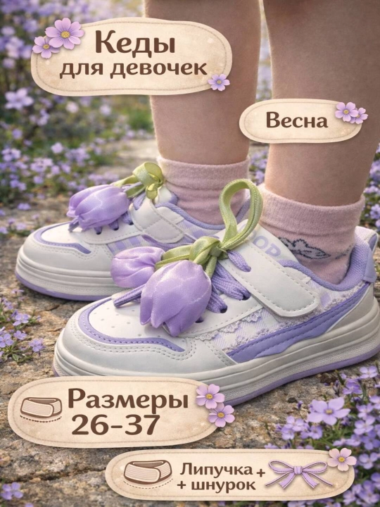 Кеды для девочек - 