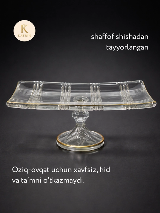 Bogema idish, sovg'a uchun, meva, shirinlik uchun, desert uchun
