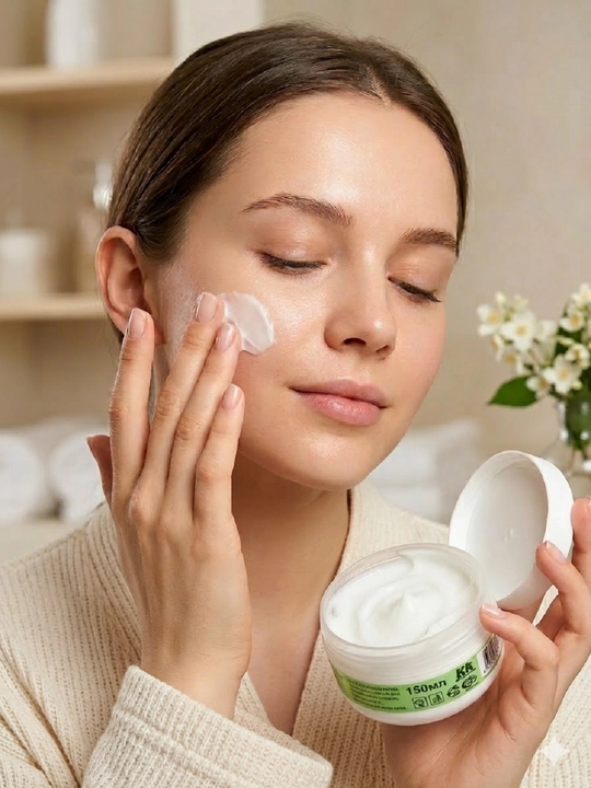 Крем Klin-Kosmetik  для лица и рук увлажняет придет упругость разглаживает морщины