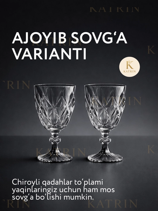 Rangli issiqqa chidamli shishadan yasalgan fujerlar to‘plami, ichimliklar uchun qadahlar, sovg‘a to‘plami, 6 dona