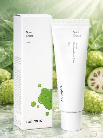 Celimax Noni Cream увлажняющий крем для лица с экстрактом нони 50 мл - 