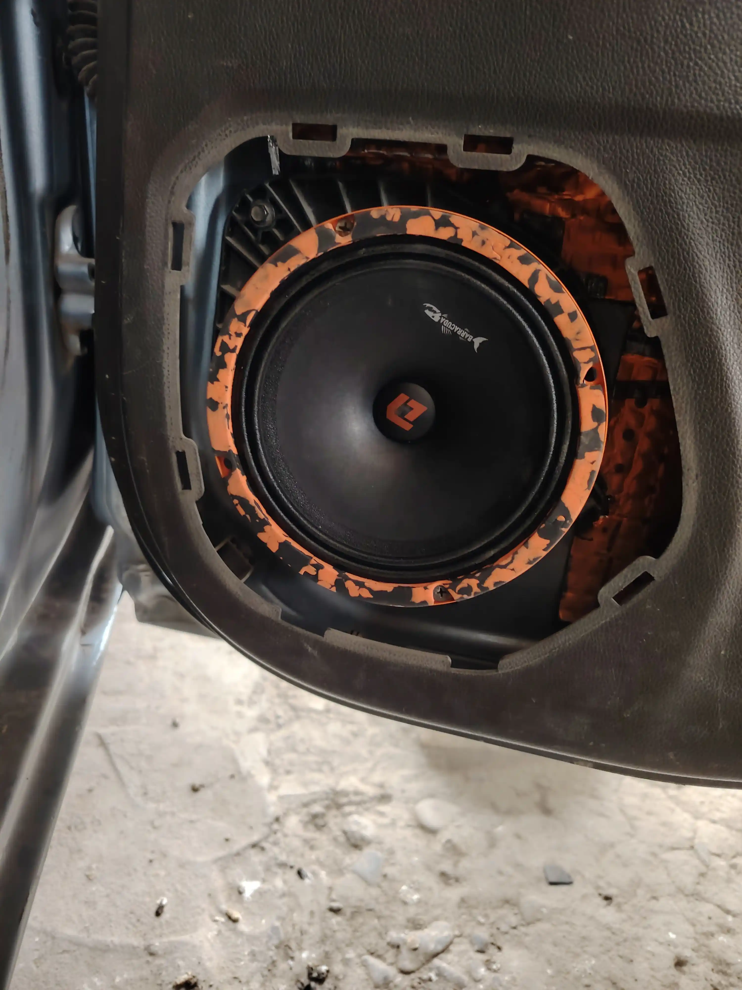 BARRACUDA 165 mm avtomobil akustikasi, estra dinamiklar 16.5 sm, 60 Vt