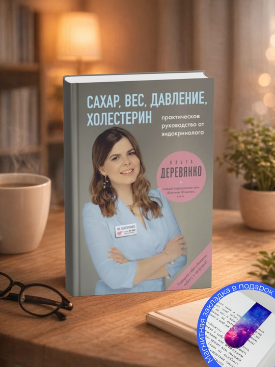 Сахар, вес, давление, холестерин: практическое руководство от эндокринолога - 
