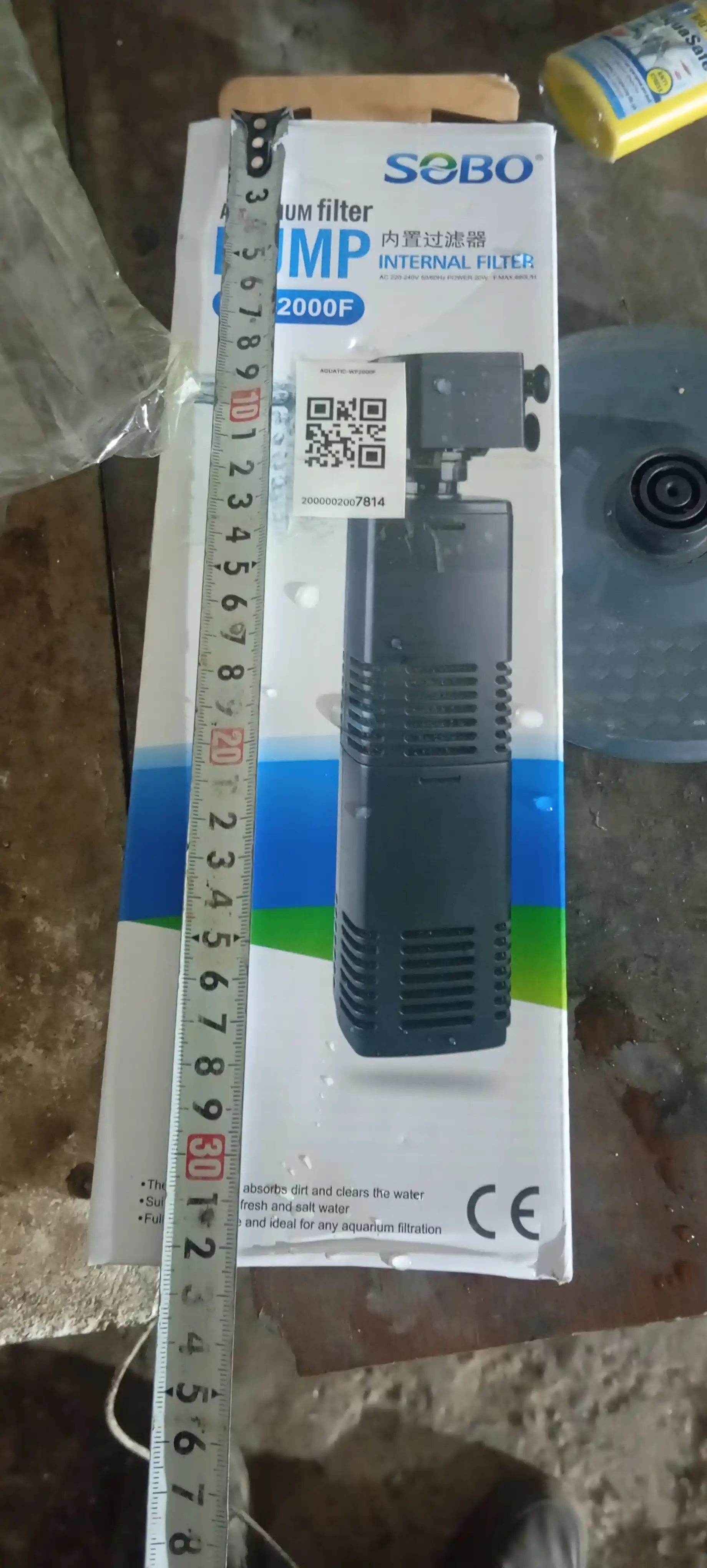 Ichki filtr Sobo WP-2000F