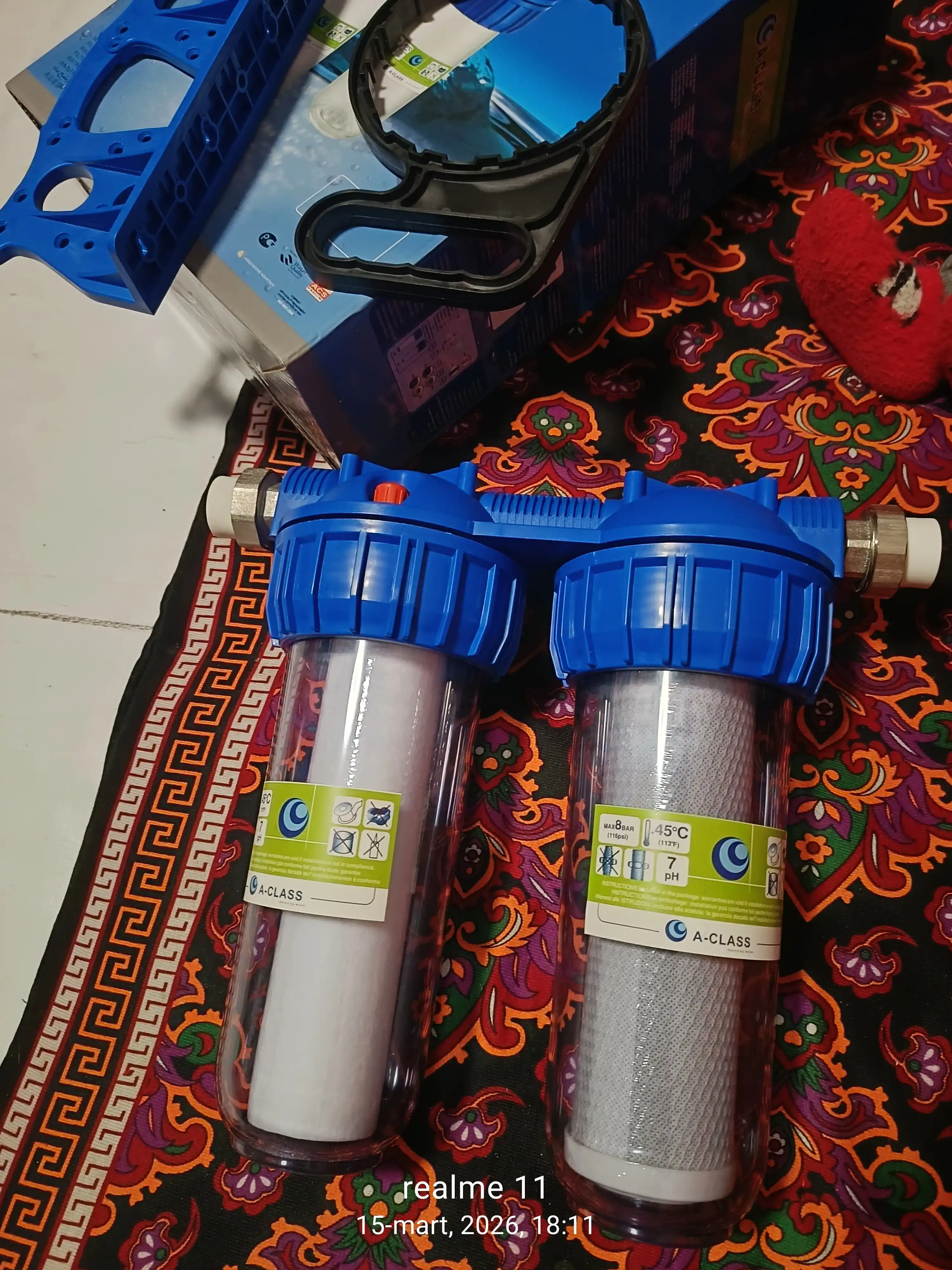 Uch bosqichli magistral filtr