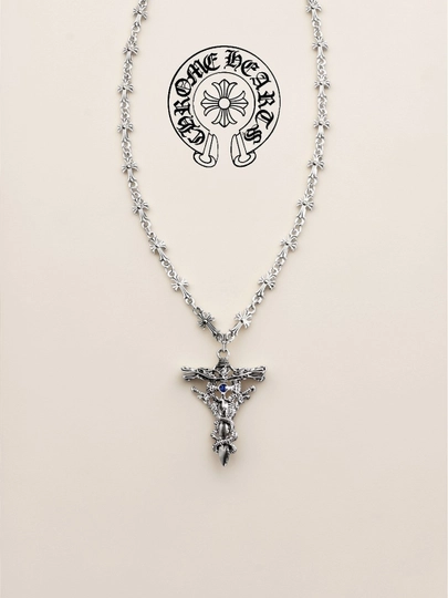 Цепочка для девушек и пврней, в стиле chromehearts y 2 k готик, подарок y2k, на шею хромхартс — Y2KUZ-2SEPXROM-РАЗНОЦВ