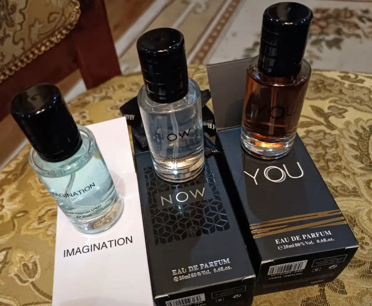 Набор парфюмированной воды для мужчин, IMAGINATION, NOW, YOU, 20 мл