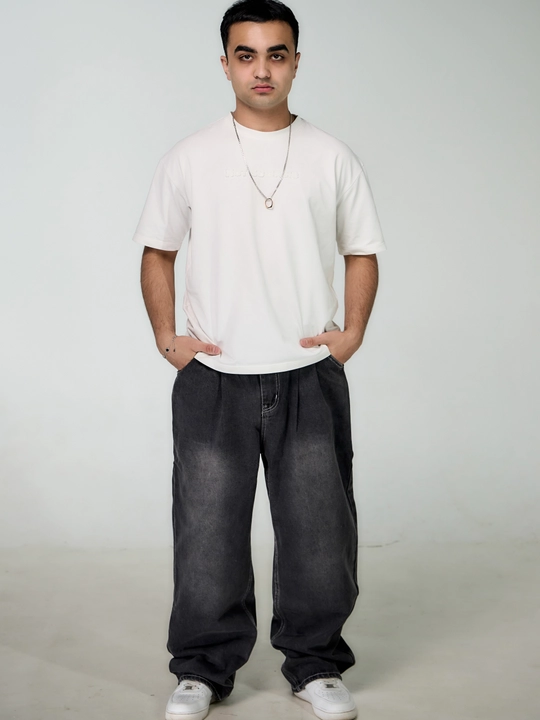Baggi jinsi, keng, overzise - 